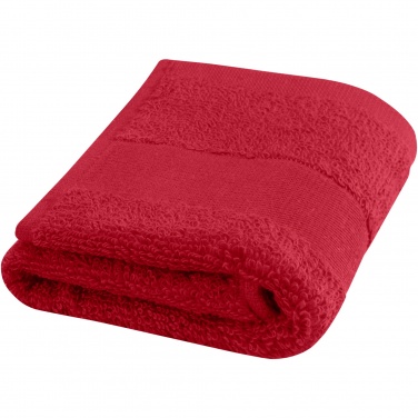 Logo trade promotional giveaways image of: Sophia 450 g/m² cotton towel 30x50 cm