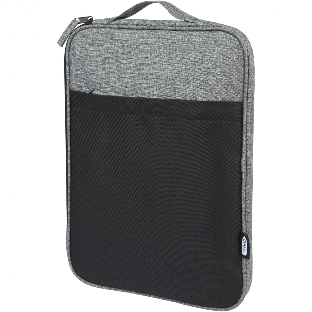 Logo trade promotional gifts image of: Reclaim 14" GRS recycled two-tone laptop sleeve 2.5L