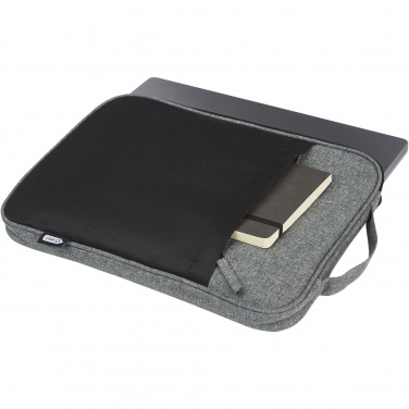 Logo trade corporate gift photo of: Reclaim 14" GRS recycled two-tone laptop sleeve 2.5L
