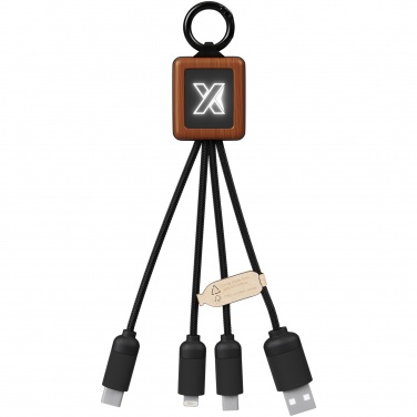 Logotrade promotional giveaways photo of: SCX.design C19 wooden easy to use cable