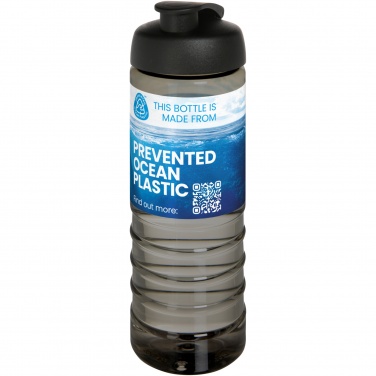 Logotrade promotional item picture of: H2O Active® Eco Treble 750 ml flip lid sport bottle