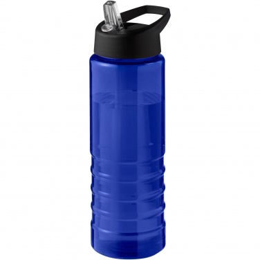 Logo trade promotional giveaways image of: H2O Active® Eco Treble 750 ml spout lid sport bottle 