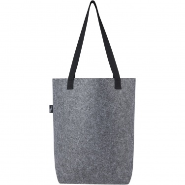 Logotrade promotional giveaways photo of: Felta GRS recycled felt tote bag with wide bottom 12L
