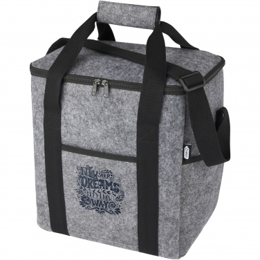 Logotrade advertising product image of: Felta GRS recycled felt bottle cooler bag 21L