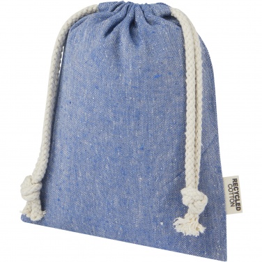 Logo trade promotional merchandise photo of: Pheebs 150 g/m² GRS recycled cotton gift bag small 0.5L