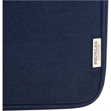 Logo trade corporate gifts picture of: Joey 14" GRS recycled canvas laptop sleeve 2L