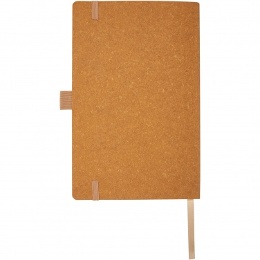 Logotrade corporate gift image of: Kilau recycled leather notebook 