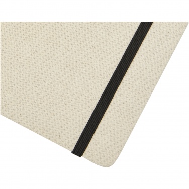 Logotrade promotional item picture of: Tutico organic cotton hardcover notebook
