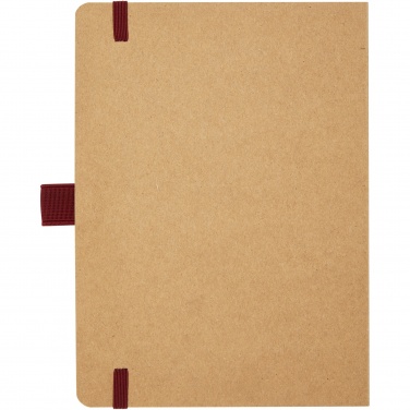 Logo trade promotional product photo of: Berk recycled paper notebook