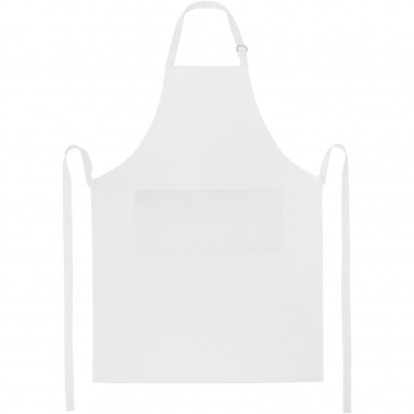 Logo trade business gifts image of: Andrea 240 g/m² apron with adjustable neck strap