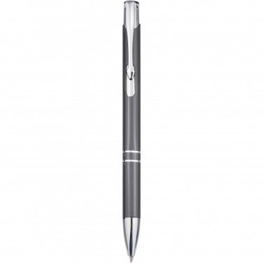 Logo trade promotional giveaways image of: Moneta recycled aluminium ballpoint pen
