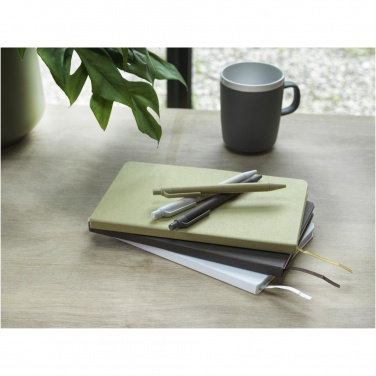 Logotrade promotional merchandise photo of: Fabianna crush paper hard cover notebook