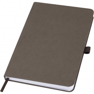 Logo trade promotional products image of: Fabianna crush paper hard cover notebook
