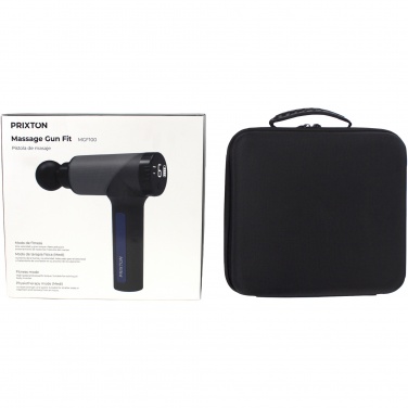 Logo trade business gifts image of: Prixton MGF100 massage gun