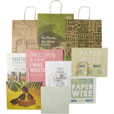 Logo trade promotional items image of: Agricultural waste and kraft paper bags sample box