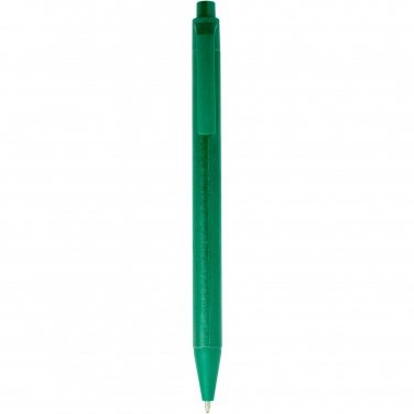 Logo trade corporate gift photo of: Chartik monochromatic recycled paper ballpoint pen with matte finish