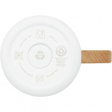 Logo trade promotional gifts picture of: Bjorn 360 ml RCS certified recycled stainless steel mug with copper vacuum insulation