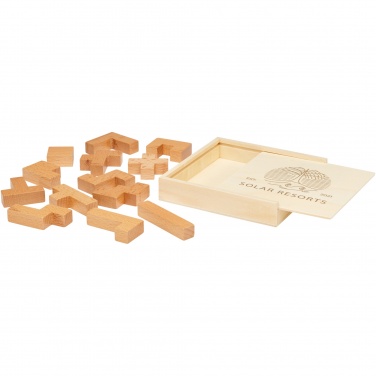 Logo trade promotional items picture of: Bark wooden puzzle