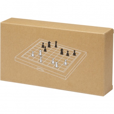 Logo trade promotional merchandise image of: King wooden chess set
