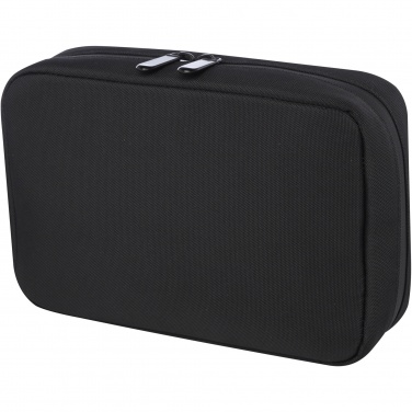 Logo trade promotional giveaways picture of: Rise GRS recycled organiser pouch  