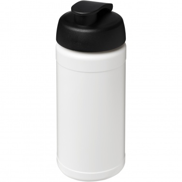 Logo trade corporate gifts picture of: Baseline 500 ml recycled sport bottle with flip lid
