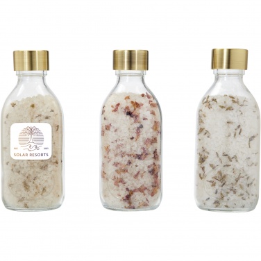 Logo trade corporate gift photo of: Wellmark Just Relax 3-piece 200 ml bath salt gift set