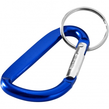 Logotrade promotional merchandise image of: Timor RCS recycled aluminium carabiner keychain