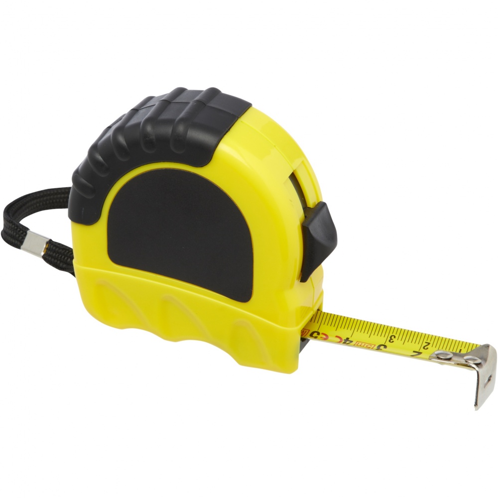 Logo trade promotional merchandise picture of: Rule 5-metre RCS recycled plastic measuring tape