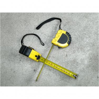 Logo trade promotional products picture of: Rule 5-metre RCS recycled plastic measuring tape