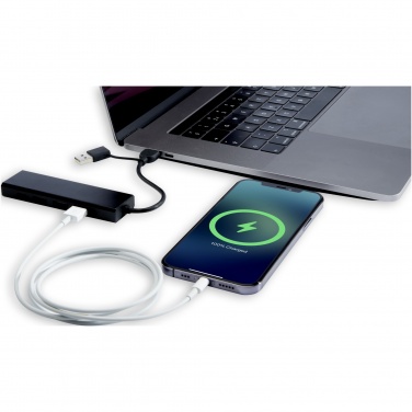 Logotrade promotional giveaways photo of: Rise RCS recycled aluminium USB 2.0 hub