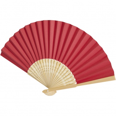 Logo trade promotional giveaways image of: Carmen hand fan