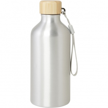Logotrade advertising products photo of: Malpeza 500 ml RCS certified recycled aluminium water bottle