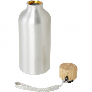 Logo trade business gifts image of: Malpeza 500 ml RCS certified recycled aluminium water bottle