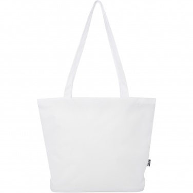 Logo trade promotional gifts image of: Panama GRS recycled zippered tote bag 20L