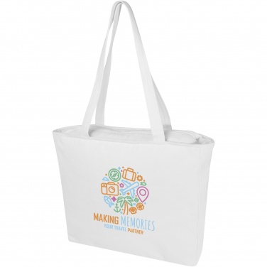 Logo trade promotional merchandise photo of: Weekender 500 g/m² Aware™ recycled tote bag
