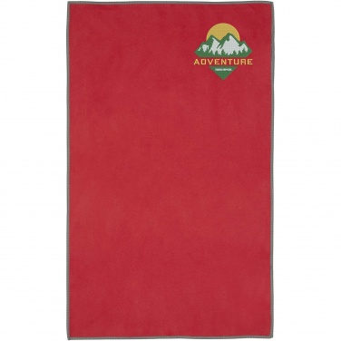 Logo trade business gift photo of: Pieter GRS ultra lightweight and quick dry towel 30x50 cm