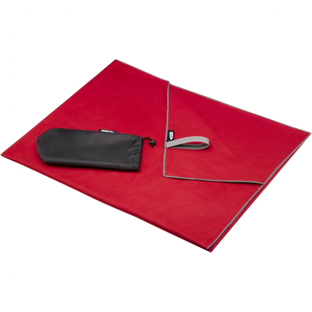 Logo trade promotional item photo of: Pieter GRS ultra lightweight and quick dry towel 100x180 cm