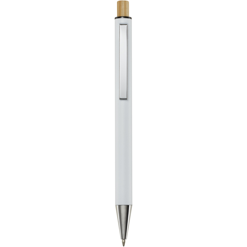 Logotrade promotional items photo of: Cyrus recycled aluminium ballpoint pen (black ink)