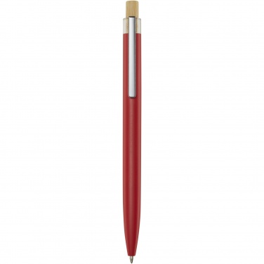 Logotrade promotional merchandise picture of: Nooshin recycled aluminium ballpoint pen  (blue ink)