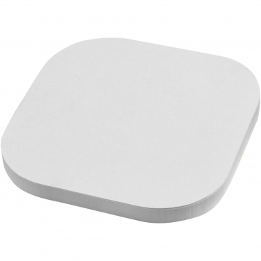 Logotrade promotional item picture of: Sticky-Mate® square-shaped recycled sticky notes with rounded corners