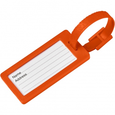 Logotrade promotional giveaway image of: River recycled window luggage tag
