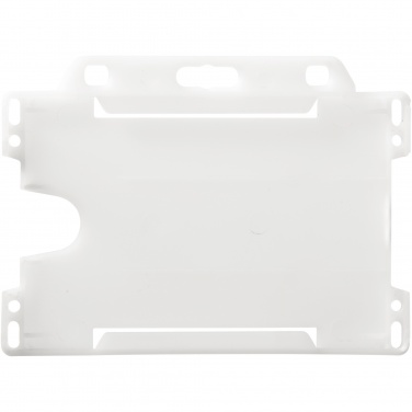 Logo trade promotional merchandise photo of: Vega recycled plastic card holder