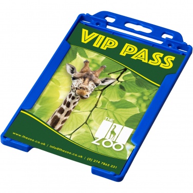 Logotrade advertising product image of: Pierre recycled plastic card holder 