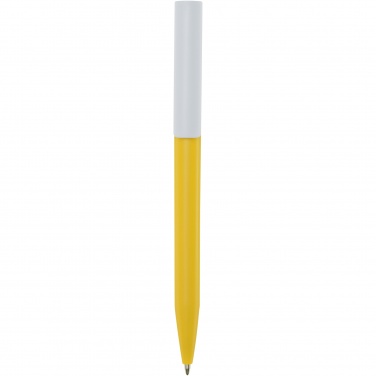 Logo trade advertising product photo of: Unix recycled plastic ballpoint pen