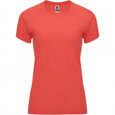 Logo trade promotional items image of: Bahrain short sleeve women's sports t-shirt