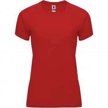 Logo trade business gifts image of: Bahrain short sleeve women's sports t-shirt