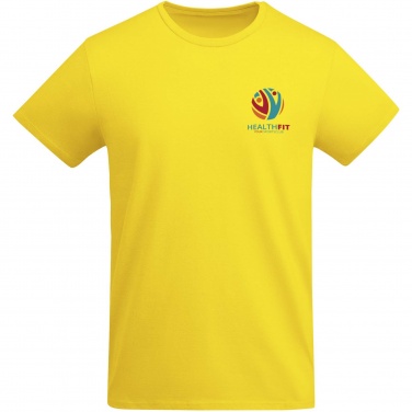 Logo trade promotional giveaway photo of: Breda short sleeve men's t-shirt