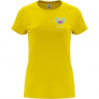 Logotrade promotional products photo of: Capri short sleeve women's t-shirt