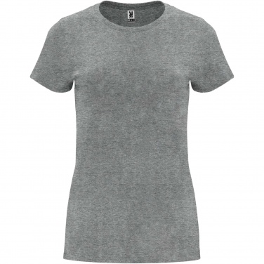 Logo trade promotional giveaways picture of: Capri short sleeve women's t-shirt