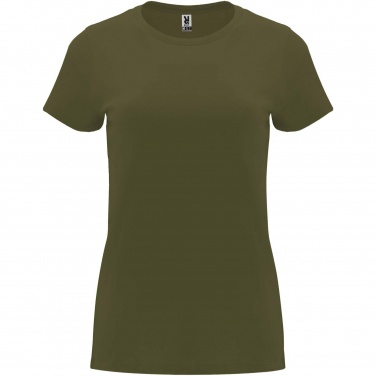Logo trade promotional products image of: Capri short sleeve women's t-shirt